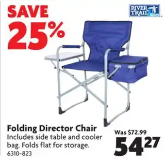 Home Hardware Folding director chair offer