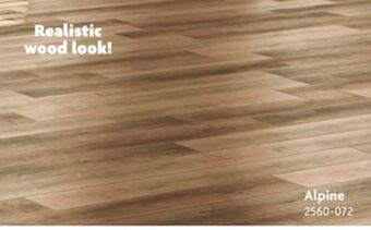 Home Hardware Press & go vinyl plank flooring alpine offer