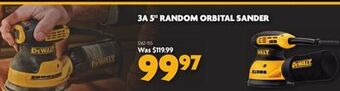 Home Hardware 3a 5 random orbital sander offer