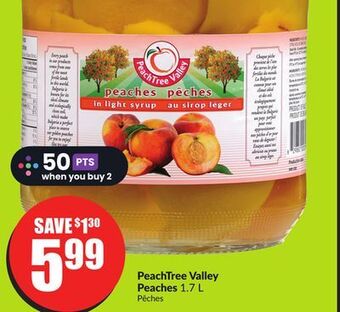 FreshCo Peachtree valley peaches 1.7 l offer