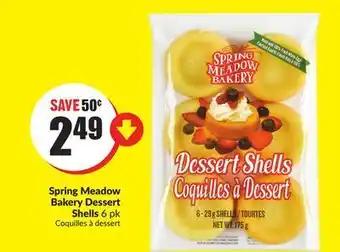 FreshCo Spring meadow bakery dessert bakery shells 6 pk offer