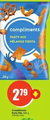 FreshCo Compliments party mix 300 g offer
