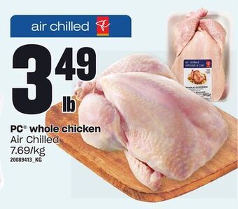Zehrs Markets Pc® whole chicken offer
