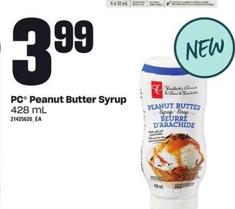 Zehrs Markets Pc® peanut butter syrup, 428 ml offer