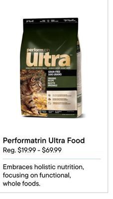 Petvalu Performatrin ultra food offer