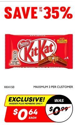 Factory Direct Kit kat regular 41.5g offer