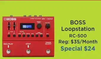 Long & McQuade Rc-500 loopstation offer