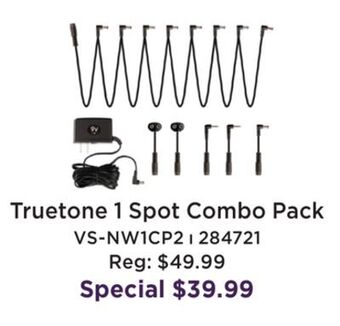 Long & McQuade Truetone 1 spot combo pack offer