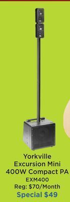 Long & McQuade Excursion mini 400 watt compact pa offer