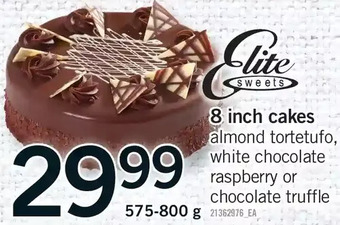 Fortinos 8 inch cakes offer