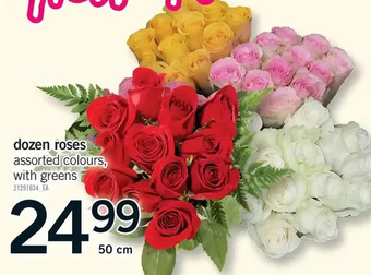 Fortinos Dozen roses offer