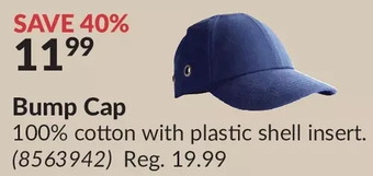 Princess Auto Bump cap offer