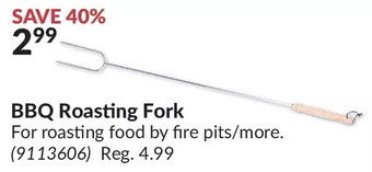 Princess Auto Bbq roasting fork offer