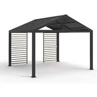Home Depot Hampton bay - windsor hill 12' x 12' hardtop gazebo offer