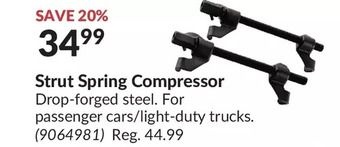 Princess Auto Strut spring compressor offer