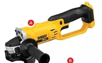 Lowe's Dewalt angle grinder offer