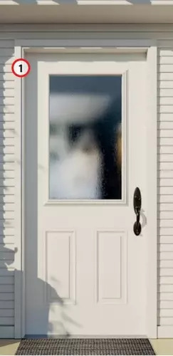 Home Hardware Steel entrance doors - privacy rain offer