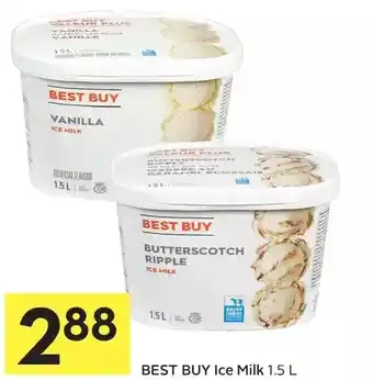 Foodland Best buy ice milk offer
