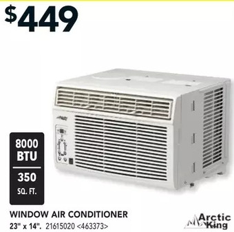 Lowe's Arctic king window air conditioner offer