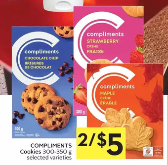 Foodland Compliments cookies offer