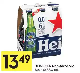 Foodland Heineken non-alcoholic beer offer