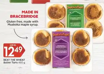 Foodland Beat the wheat butter tarts offer