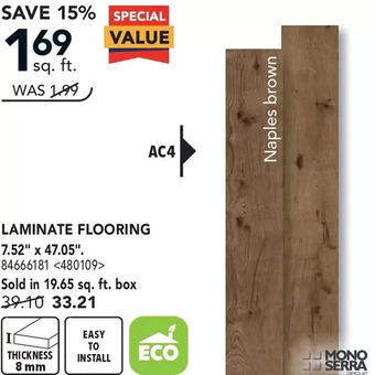 RONA Laminate flooring offer