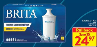 Walmart Brita filters offer