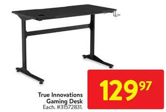 Walmart True innovations gaming desk offer