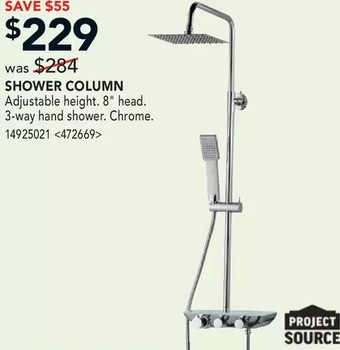 RONA Shower column offer