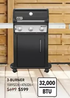 RONA Weber 3-burner offer