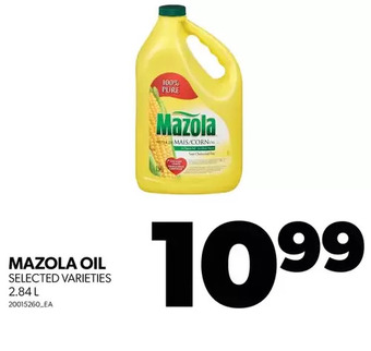 Real Canadian Superstore Mazola oil offer