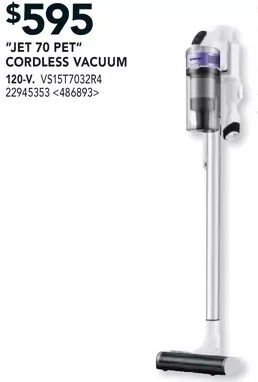 RONA Jet 70 pet| cordless vacuum offer