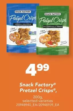 Real Canadian Superstore Snack factory pretzel crisps offer