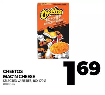 Real Canadian Superstore Cheetos mac'n cheese offer
