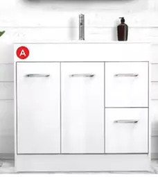RONA Luxo marbre vanities, medicine cabinets and mirrors offer