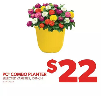 Real Canadian Superstore Pc combo planter offer