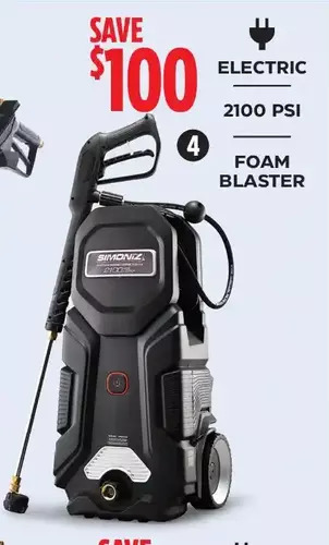 Canadian Tire Simoniz pressure washer offer