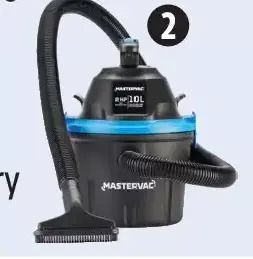 Canadian Tire Mastervac 10l wet/dry vac offer
