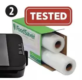 Canadian Tire Foodsaver 11 x 16 double roll replacement bags offer