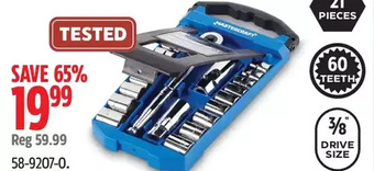 Canadian Tire Mastercraft general use socket sets offer