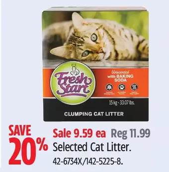 Canadian Tire Cat litter offer