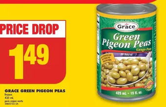 No Frills Grace green pigeon peas offer