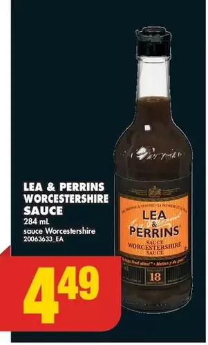 No Frills Lea & perrins worcestershire sauce offer