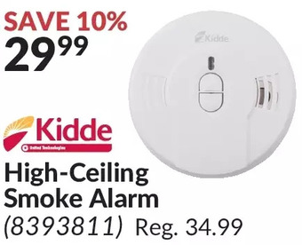 Princess Auto Kidde high-ceiling smoke alarm offer