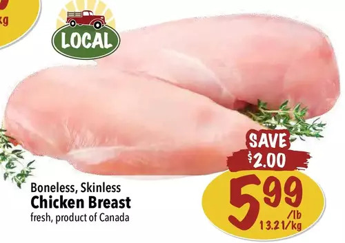 Farm Boy Chicken breast offer