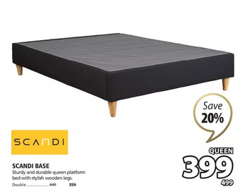 JYSK Scandi base offer