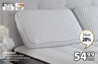 JYSK Gel gusset offer