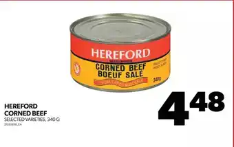 Real Canadian Superstore Hereford corned beef offer