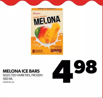 Real Canadian Superstore Melona ice bars offer